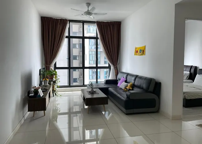 Setia Sky 88 Up To 6 Pax !!! 2Bedroom Apartment With Extra Bed
